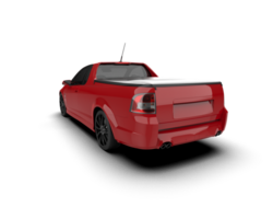 Modern car isolated on background. 3d rendering - illustration png
