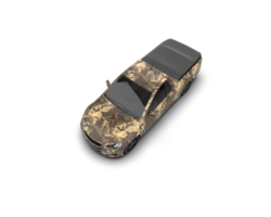 Modern car isolated on background. 3d rendering - illustration png