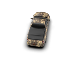 Modern car isolated on background. 3d rendering - illustration png