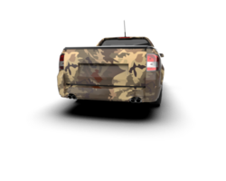 Modern car isolated on background. 3d rendering - illustration png