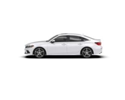 Modern car isolated on background. 3d rendering - illustration png