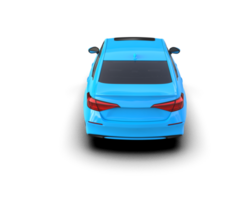 Modern car isolated on background. 3d rendering - illustration png