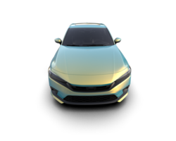 Modern car isolated on background. 3d rendering - illustration png