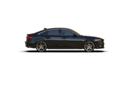 Modern car isolated on background. 3d rendering - illustration png