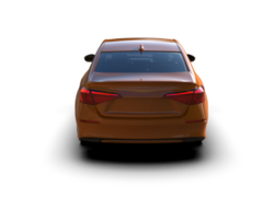 Modern car isolated on background. 3d rendering - illustration png
