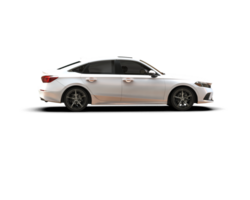 Modern car isolated on background. 3d rendering - illustration png