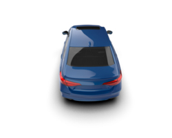 Modern car isolated on background. 3d rendering - illustration png