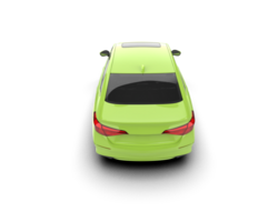 Modern car isolated on background. 3d rendering - illustration png
