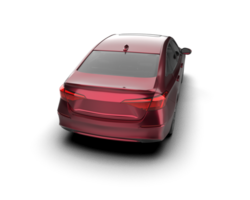 Modern car isolated on background. 3d rendering - illustration png