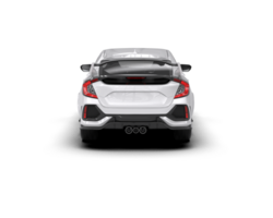 Modern car isolated on background. 3d rendering - illustration png