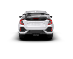 Modern car isolated on background. 3d rendering - illustration png