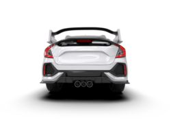 Modern car isolated on background. 3d rendering - illustration png