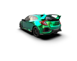 Modern car isolated on background. 3d rendering - illustration png
