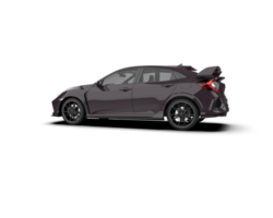 Modern car isolated on background. 3d rendering - illustration png