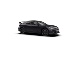 Modern car isolated on background. 3d rendering - illustration png