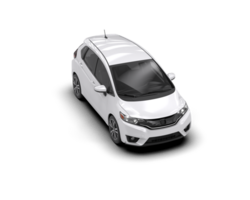 Modern car isolated on background. 3d rendering - illustration png
