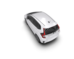 Modern car isolated on background. 3d rendering - illustration png
