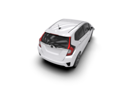 Modern car isolated on background. 3d rendering - illustration png