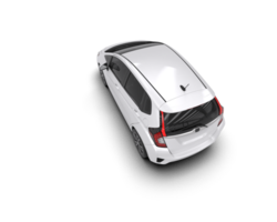 Modern car isolated on background. 3d rendering - illustration png