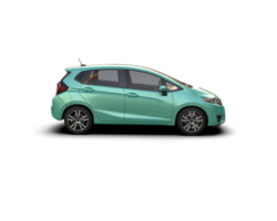 Modern car isolated on background. 3d rendering - illustration png