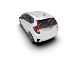Modern car isolated on background. 3d rendering - illustration png