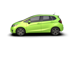 Modern car isolated on background. 3d rendering - illustration png