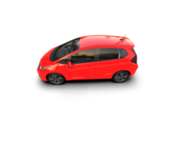 Modern car isolated on background. 3d rendering - illustration png