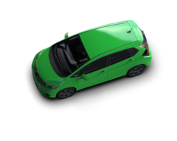 Modern car isolated on background. 3d rendering - illustration png