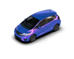 Modern car isolated on background. 3d rendering - illustration png