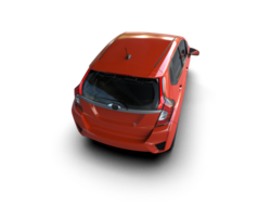 Modern car isolated on background. 3d rendering - illustration png