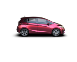 Modern car isolated on background. 3d rendering - illustration png