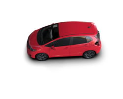 Modern car isolated on background. 3d rendering - illustration png