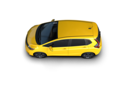 Modern car isolated on background. 3d rendering - illustration png