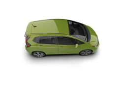 Modern car isolated on background. 3d rendering - illustration png