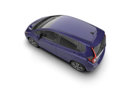Modern car isolated on background. 3d rendering - illustration png