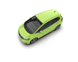 Modern car isolated on background. 3d rendering - illustration png