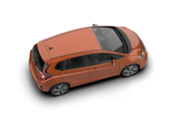 Modern car isolated on background. 3d rendering - illustration png