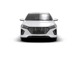 Modern car isolated on background. 3d rendering - illustration png