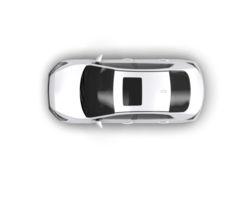Modern car isolated on background. 3d rendering - illustration png