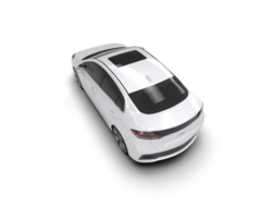 Modern car isolated on background. 3d rendering - illustration png