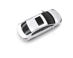 Modern car isolated on background. 3d rendering - illustration png