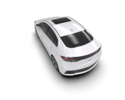 Modern car isolated on background. 3d rendering - illustration png
