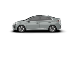 Modern car isolated on background. 3d rendering - illustration png