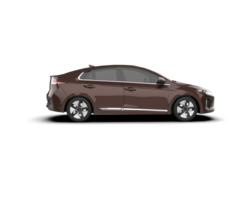 Modern car isolated on background. 3d rendering - illustration png