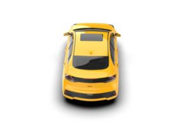 Modern car isolated on background. 3d rendering - illustration png
