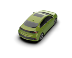 Modern car isolated on background. 3d rendering - illustration png