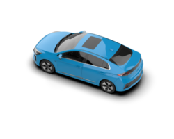 Modern car isolated on background. 3d rendering - illustration png