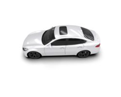 Modern car isolated on background. 3d rendering - illustration png