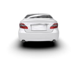 Modern car isolated on background. 3d rendering - illustration png