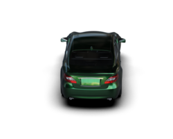 Modern car isolated on background. 3d rendering - illustration png